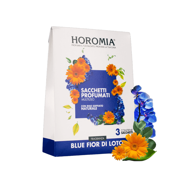 AMOUR Parfums Dišave za dom HOROMIA dišeče vrečke BLUE - FIORI DI LOTO